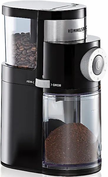 Rommelsbacher Kaffeemühle »EKM200«, 110 W, Scheibenmahlwerk, 250 g Bohnenbe günstig online kaufen