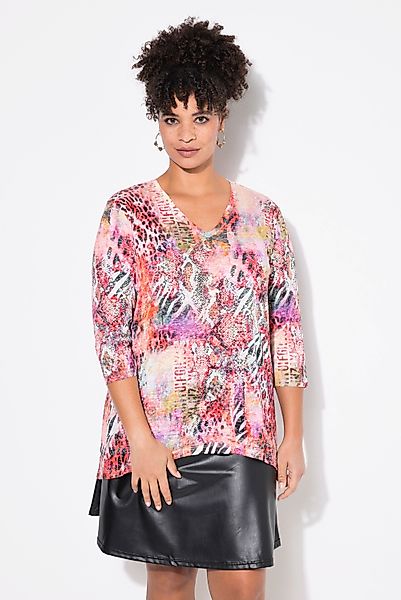 MIAMODA T-Shirt T-Shirt A-Linie Glitzersteinchen günstig online kaufen
