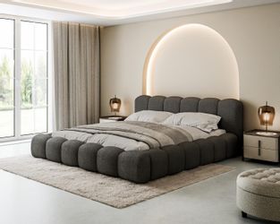 Compleo Polsterbett Designerbett, exklusives Bett, Modern günstig online kaufen