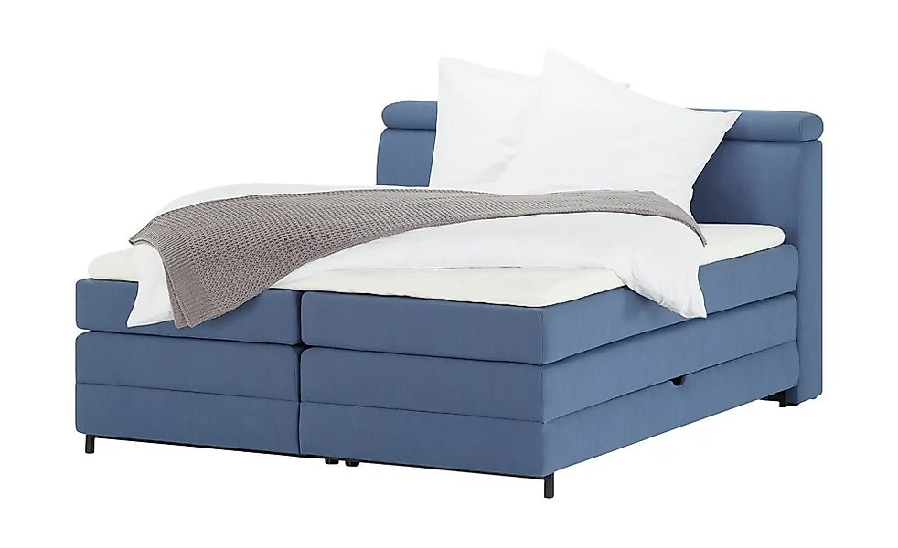 switch Boxspringbett  Kay ¦ blau ¦ Maße (cm): B: 183 H: 108 Betten > Boxspr günstig online kaufen