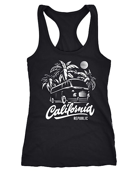 Neverless Tanktop Cooles Damen Tank-Top California günstig online kaufen