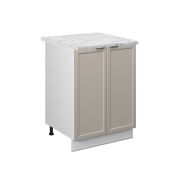 Vicco Unterschrank Fame-Line, GrauBeige/Weiß, 60 cm, günstig online kaufen