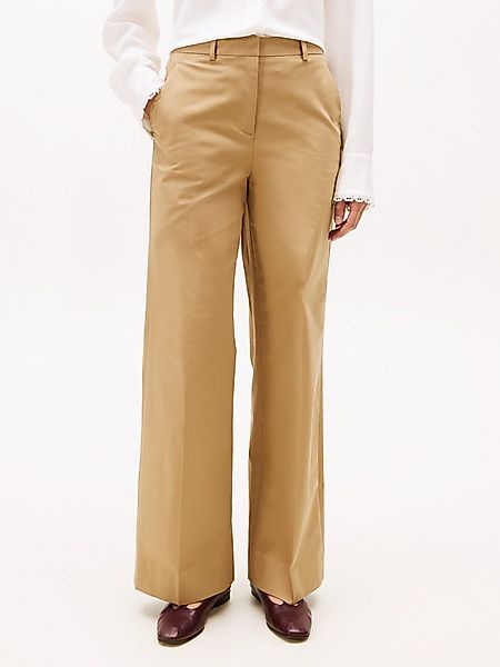 Tommy Hilfiger Anzughose COTTON WIDE LEG PANT günstig online kaufen