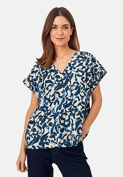 Masai Kurzarmbluse MaBraidy Gerader Schnitt, Feminine günstig online kaufen