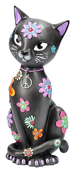 Figuren Shop GmbH Tierfigur Katzenfigur - Hippy Kitty - Nemesis Now - Tierf günstig online kaufen