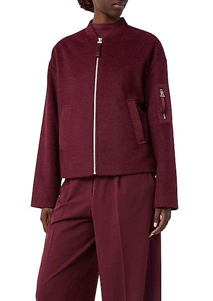 comma casual identity Blouson Flanell mit Wollanteil günstig online kaufen