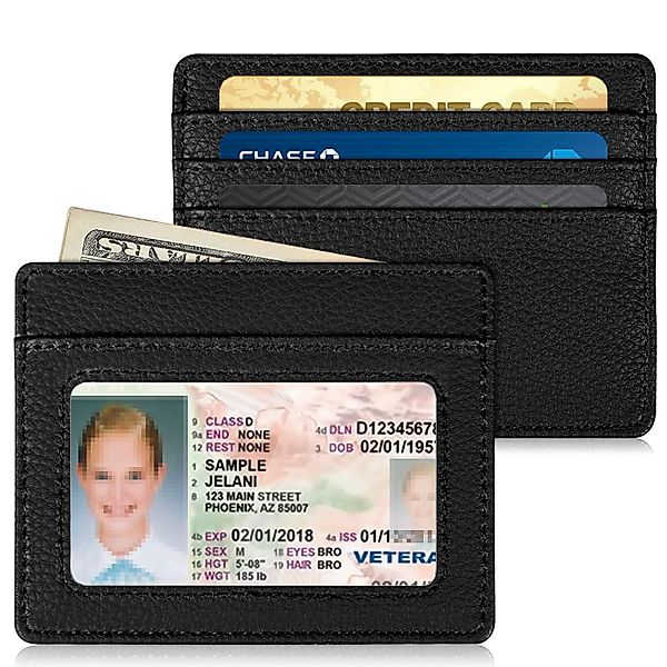 Fintie Mini Geldbörse Flache Kartenetui Ausweishülle, günstig online kaufen