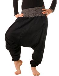 Vishes Haremshose Luftige Sommerhose Haremshose Pluderhose günstig online kaufen