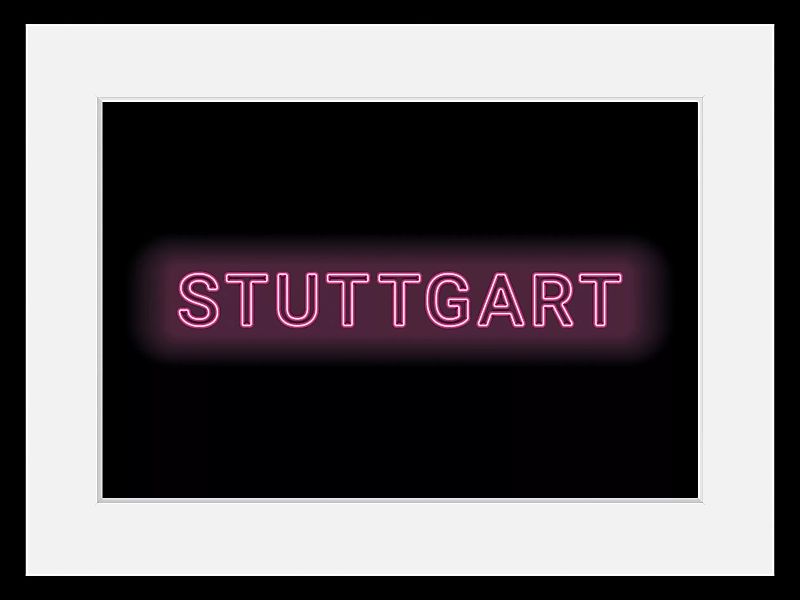queence Bild "STUTTGART LIGHTS", Städte, (1 St.) günstig online kaufen