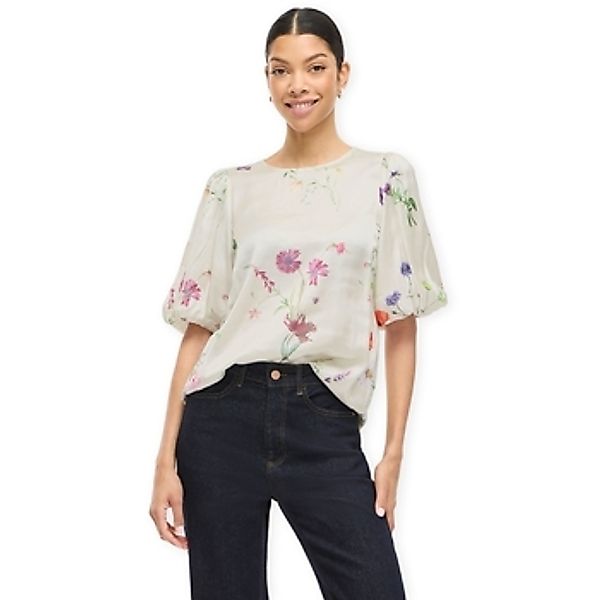 Vila  Blusen Top Hinda - Optical Snow günstig online kaufen