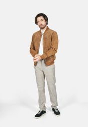 Freaky Nation Lederjacke "Ted" günstig online kaufen