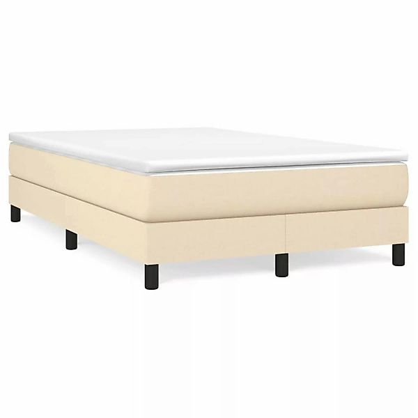 vidaXL Boxspringbett mit Matratze Taupe 90x190 cm Stoff1466645 günstig online kaufen