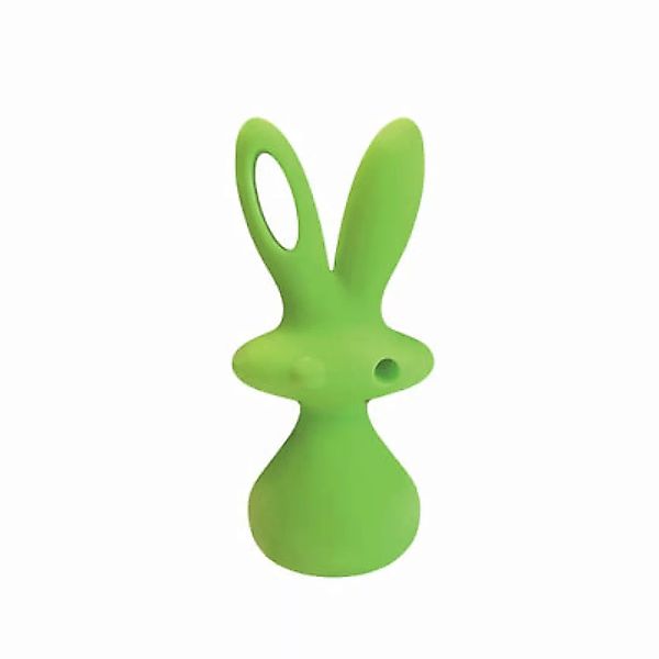 Skulptur Bunny by Aki Kuroda plastikmaterial grün / H 60 cm - Slide - Grün günstig online kaufen