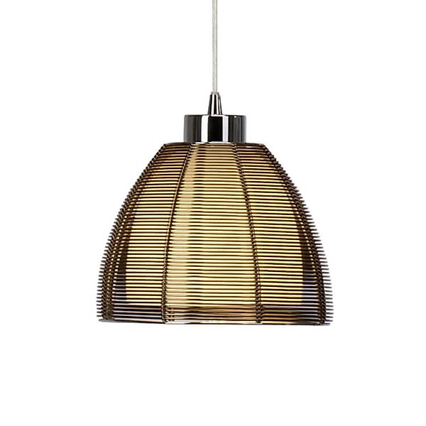 Brilliant Pendelleuchte Relax 20 cm Bronze und Chrom günstig online kaufen