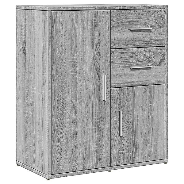 vidaXL Sideboard Sideboard Grau Sonoma-Eiche 60x31x70 günstig online kaufen