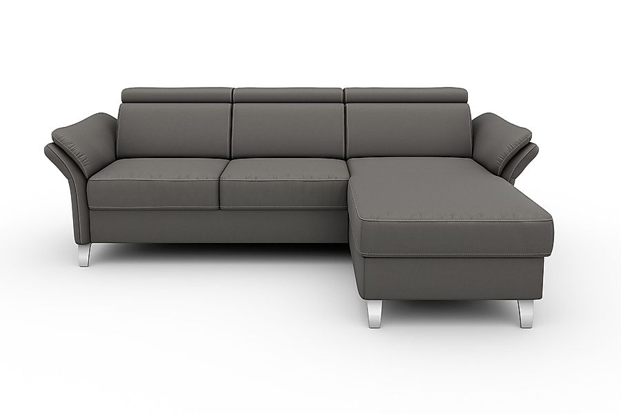 sit&more Ecksofa Vincenzo L-Form, inklusive Kopfteilverstellung, günstig online kaufen