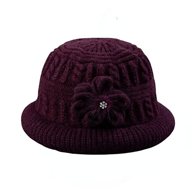 Blusmart Strickmütze Warme Damen-Strickmütze (Plüschig/verdickt für Wärme, günstig online kaufen