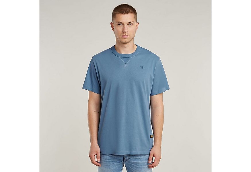 G-STAR T-Shirt Nifous Rundhals, mit Rippeinsatz günstig online kaufen