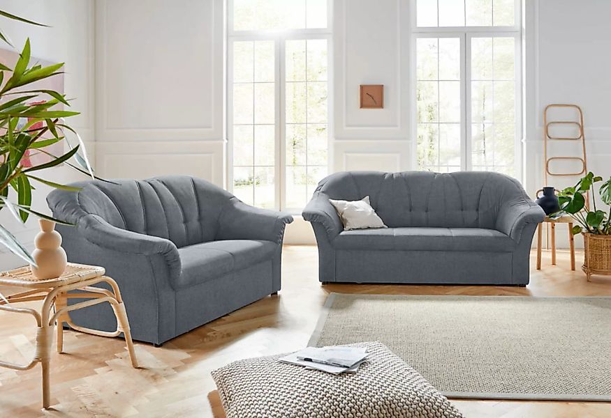 DOMO collection Polstergarnitur »Pegnitz«, (Set), 3-Sitzer & 2-Sitzer-Set günstig online kaufen