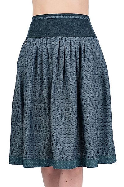 Hammerschmid Trachtenrock Trachtenrock - FREISING - petrol gemustert günstig online kaufen