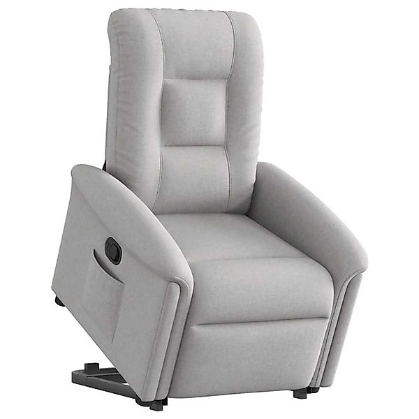 vidaXL Relaxsessel mit Aufstehhilfe Wolkengrau Stoff 3303263 günstig online kaufen