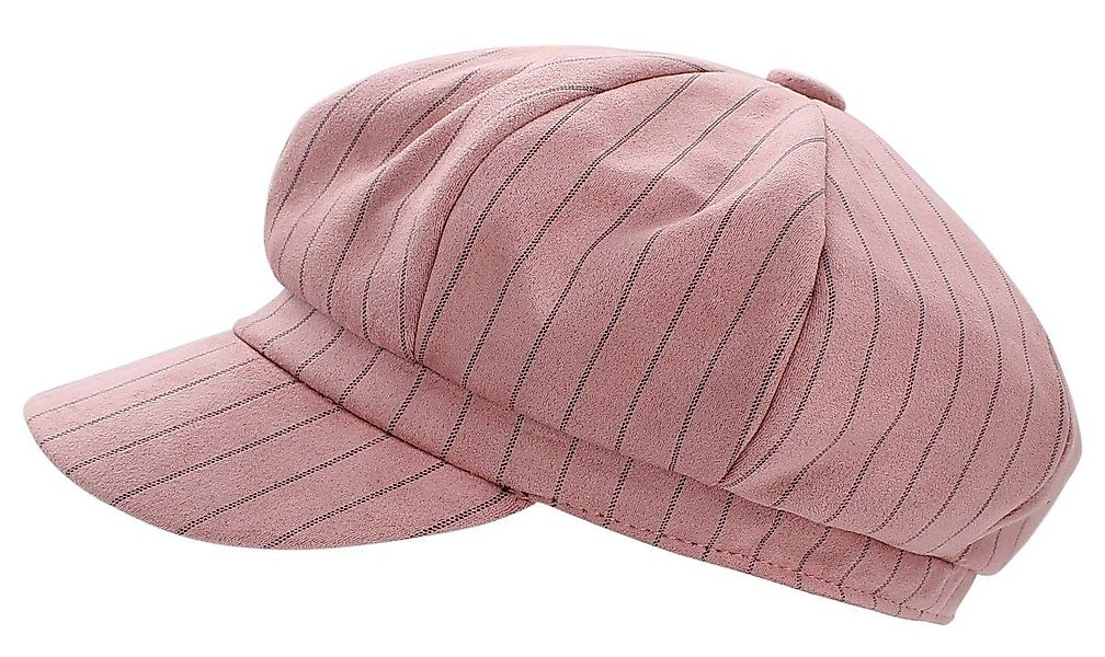 dy_mode Schirmmütze Ballonmütze Damen Schirmmütze Kappe mit Schirm Gestreif günstig online kaufen