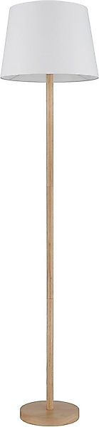 NOWA Stehlampe JORIS, ohne Leuchtmittel, Stehleuchte, Textil, Wohnzimmer, S günstig online kaufen