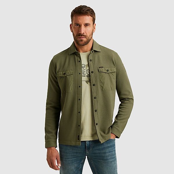 PME LEGEND Langarmhemd mit Druckknöpfen und Brusttaschen günstig online kaufen