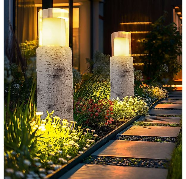 GLOBO LIGHTING LED Außen-Stehlampe, LED-Leuchtmittel fest verbaut, Warmweiß günstig online kaufen