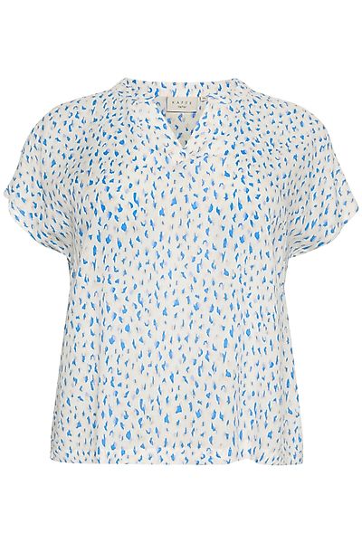KAFFE Curve Kurzarmbluse Kurzarm-Bluse KCanny Große günstig online kaufen