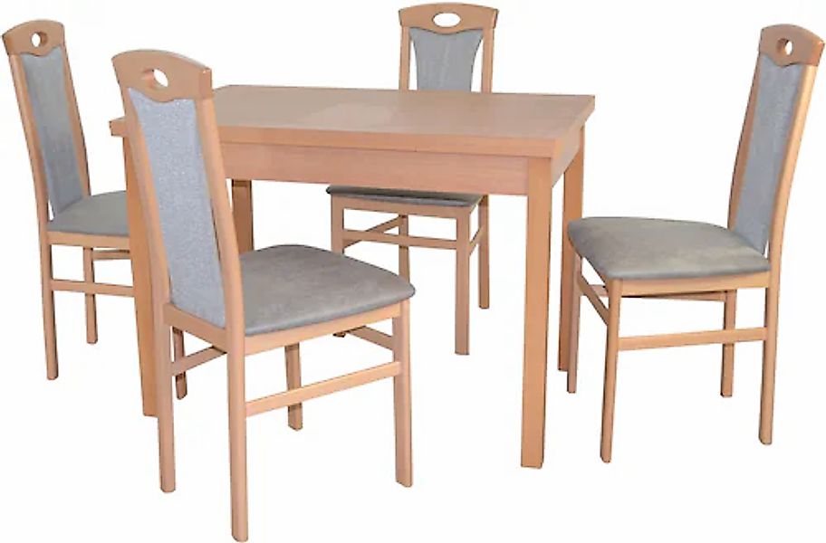 HOFMANN LIVING AND MORE Essgruppe »5tlg. Tischgruppe«, (Spar-Set, 5 tlg., 5 günstig online kaufen