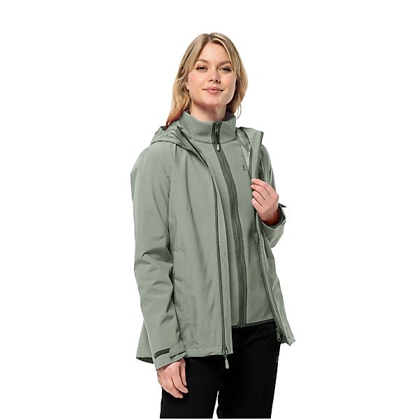 Jack Wolfskin 3-in-1-Funktionsjacke "MOONRISE 3IN1 JKT W", mit Kapuze, mit günstig online kaufen