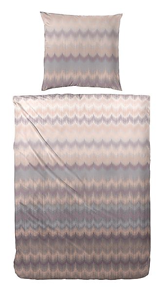 Primera Bettwäsche "Edelflanell-Bettwäsche Zick Zack" 2 Stk. mit einer span günstig online kaufen