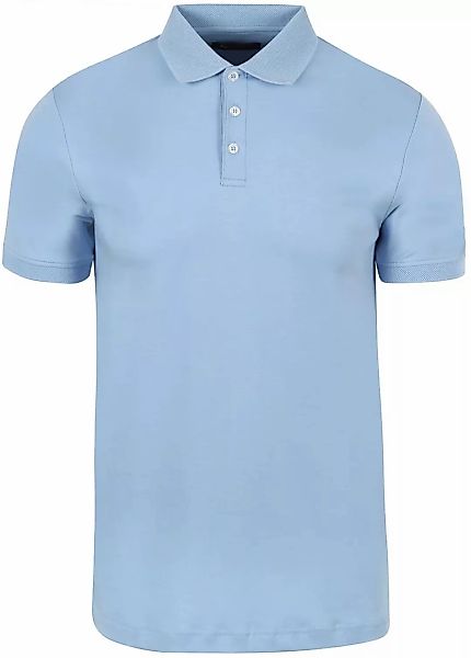 Suitable Liquid Poloshirt Hellblau - Größe S günstig online kaufen