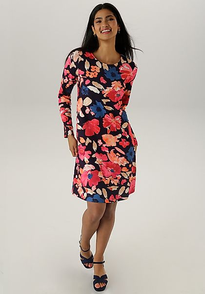Aniston SELECTED Jerseykleid in leichte A-Linien-Form günstig online kaufen