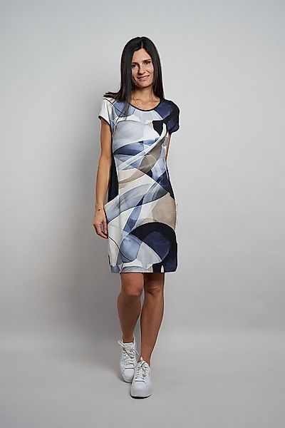 Seidel Moden Druckkleid mit grafischem Muster - MADE IN GERMANY günstig online kaufen