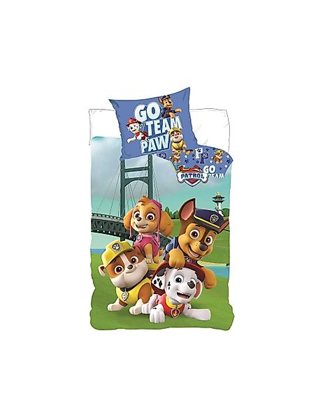 PAW PATROL Kinderbettwäsche Bettwäsche Paw Patrol, günstig online kaufen
