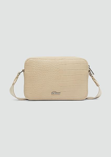 s.Oliver Tragetasche Kunstleder-Tasche in Reptilleder-Optik günstig online kaufen