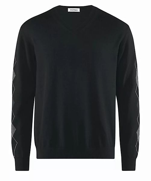 Burlington Strickpullover Argyle Sweater aus Baumwolle günstig online kaufen