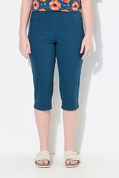 Ulla Popken Jeggings Caprihose Saumschlitze Gürtelschlaufen günstig online kaufen