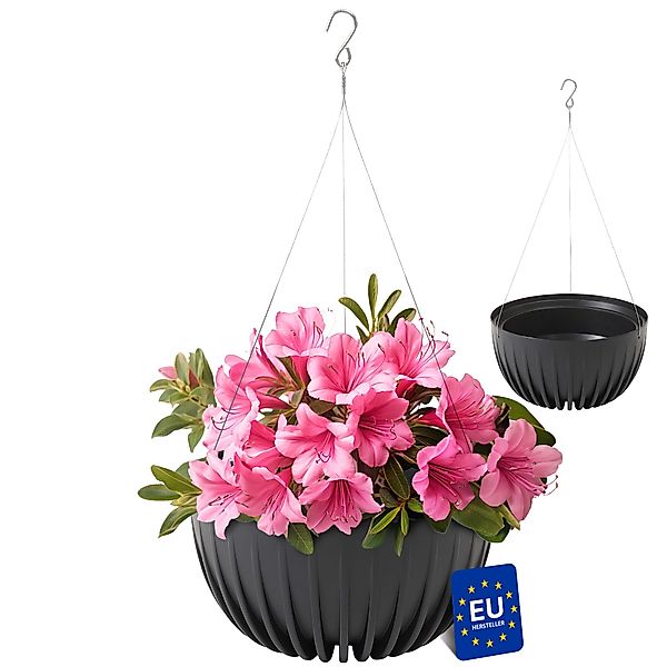 KONZEPT Blumenampel hängend Blumentopf 30cm Durchmesser, günstig online kaufen