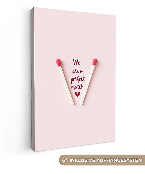 OneMillionCanvasses® Leinwandbild Perfekt - Minimalistisch - günstig online kaufen