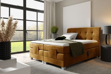 Fun Möbel Boxspringbett Schlafzimmerbett FRANCO Elektrisch günstig online kaufen