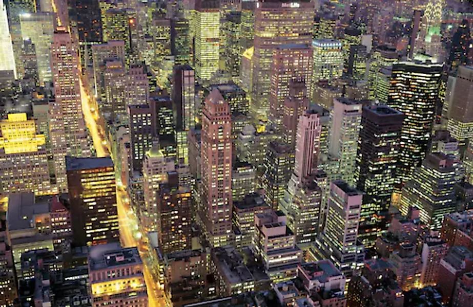 Papermoon Fototapete »NEW YORK-BRODWAY MANHATTAN SKYLINE TIMES SQUARE« günstig online kaufen