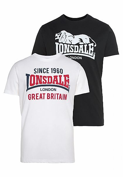 Lonsdale T-Shirt "COLLESSIE" Packung, 2 Stk. tlg. Doppelpack günstig online kaufen
