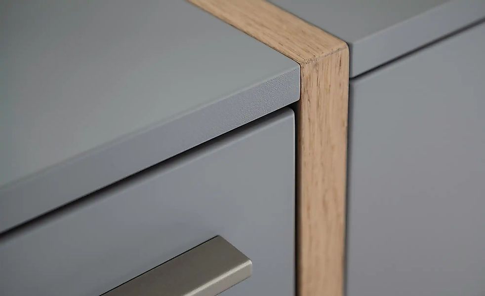 Wohnkombination  Sella ¦ grau ¦ Maße (cm): B: 316 H: 207 T: 50.0 Kommoden & günstig online kaufen