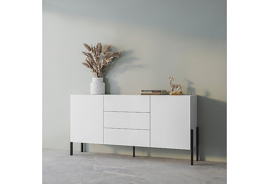INOSIGN Sideboard Jukon, Breite 150 bzw.180 cm, moderne grifflose Kommode, günstig online kaufen