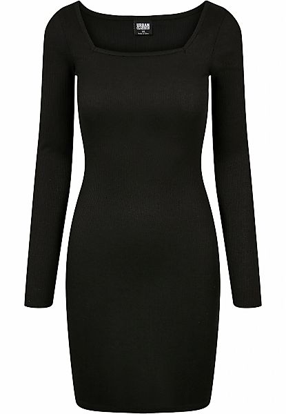 URBAN CLASSICS Shirtkleid "Urban Classics Damen Ladies Rib Squared Neckline günstig online kaufen