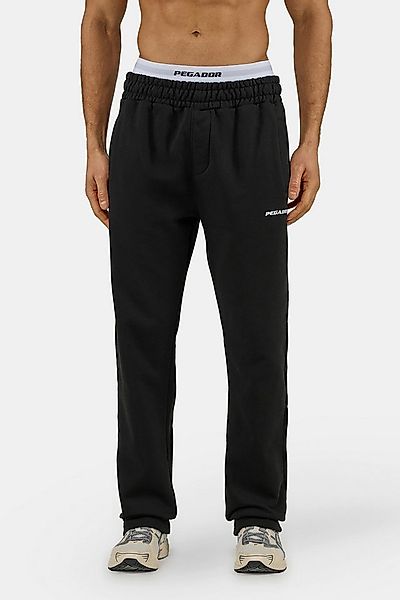 PEGADOR Sweathose Logo Wide Sweat Pants Baumwollmischung, weit günstig online kaufen