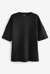 Next T-Shirt Langes Oversized Fit T-Shirt günstig online kaufen